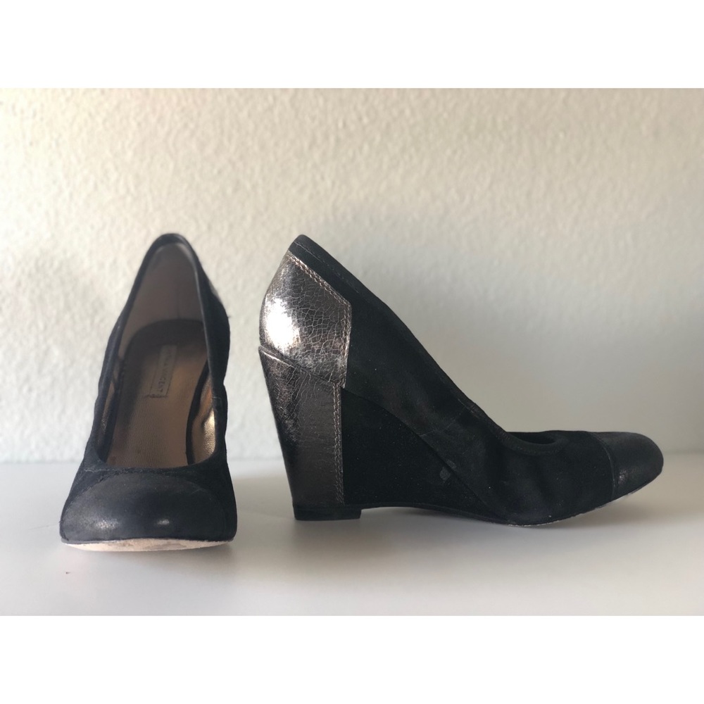 Cynthia Vincent Suede Wedge